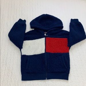 Tommy Hilfiger Fuzzy Fleece Big Girls Jacket